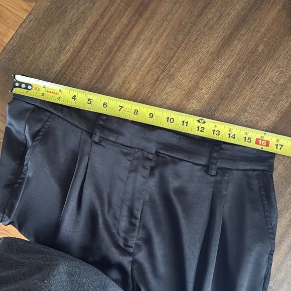 Vince Camuto Satin Wide Leg Pants 10 - Picture 8 of 8